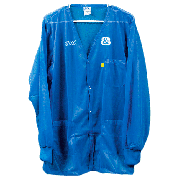 Embroidered ESD Smock Embroidery Colors